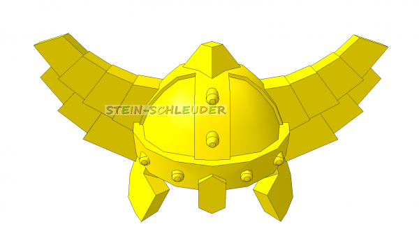 Lego Castle Helm mit Flügel  (60747)