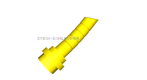 Lego Minifigur Laserschwert Griff gebogen (61199)
