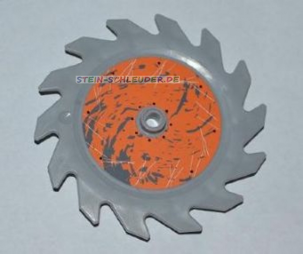 Lego Technik Sägeblatt mit Sticker (61403pb02L)