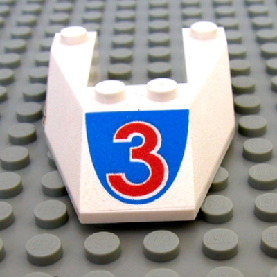 Lego Keilstein 6 x 4 bedruckt (6153apb01)