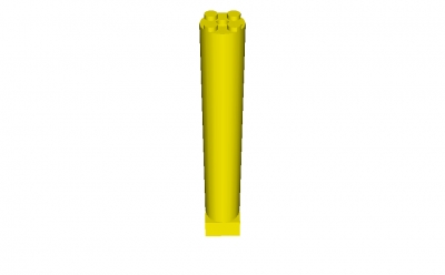 Lego Stütze 2 x 2 x 11 (6168a)