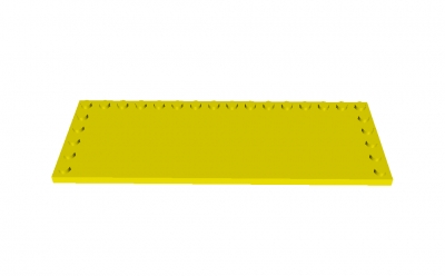 Lego Fliese 6 x 16 mit seitlichen Noppen (6205)