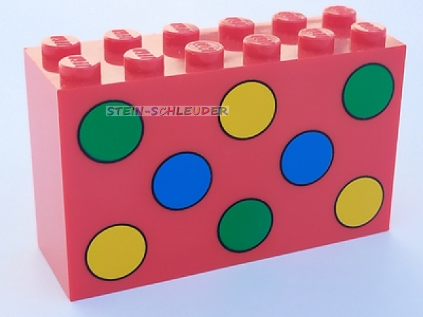 Lego Stein 2 x 6 x 3 bedruckt (6213p02)