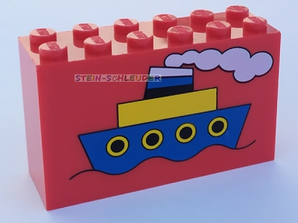 Lego Stein 2 x 6 x 3 bedruckt (6213pb05)