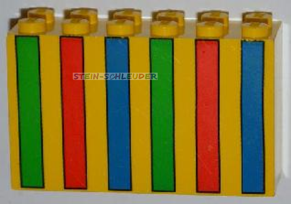 Lego Stein 2 x 6 x 3 bedruckt (6213px2)