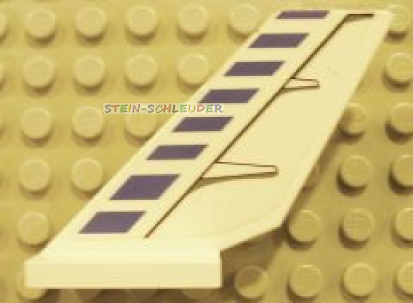 Lego Leitwerk mit Sticker (6239pb020L)
