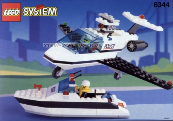 Lego Town Bauanleitung -Jet Speed Justice- (6344)