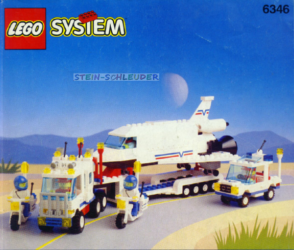 Lego Bauanleitung -Shuttle Launching Crew- (6346)