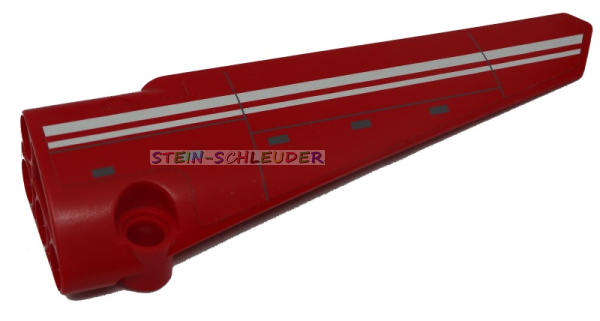 Lego Technik Verkleidungspaneel #6 lang mit Sticker (64393pb021)