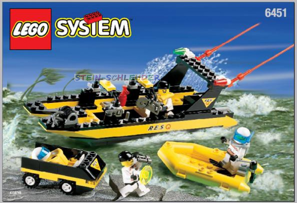 Lego Bauanleitung -River Response- (6451)