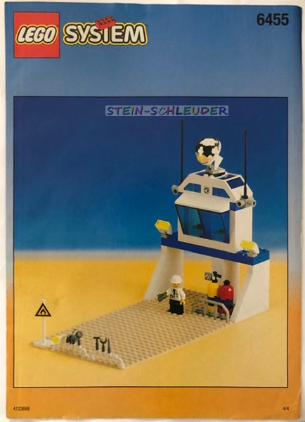 Lego Bauanleitung -Space Simulation Station- (6455)