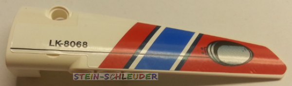 Lego Technik Verkleidungspaneel #5 mit Sticker (64681pb029)