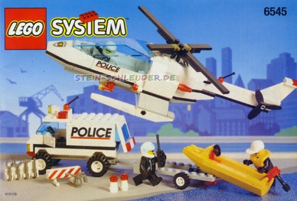 Lego Bauanleitung -Polizei- (6545)
