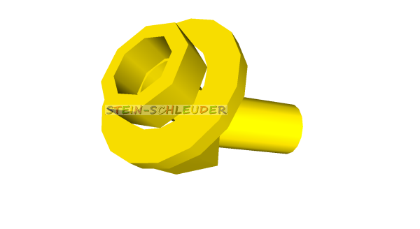 Lego Stab 1 L mit hohlem Noppen (65578)