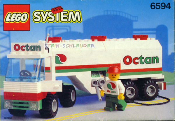 Lego Bauanleitung -Gas Transit- (6594)