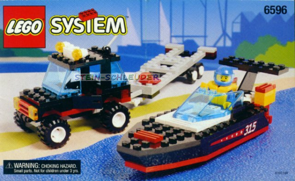 Lego Bauanleitung -Wave Master- (6596)