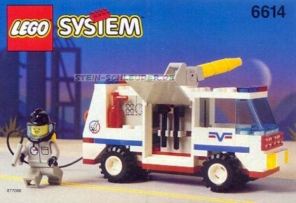 Lego Town Bauanleitung -Launch Evac 1- (6614)