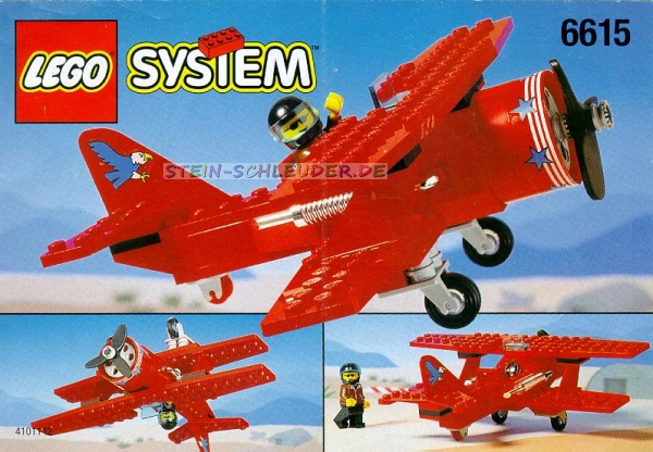 Lego Bauanleitung -Eagle Stunt Flyer- (6615)