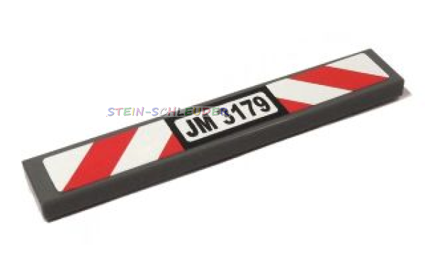 Lego Fliese 1 x 6 mit Sticker (6636pb040)