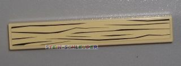 Lego Fliese 1 x 6 mit Sticker (6636pb069)