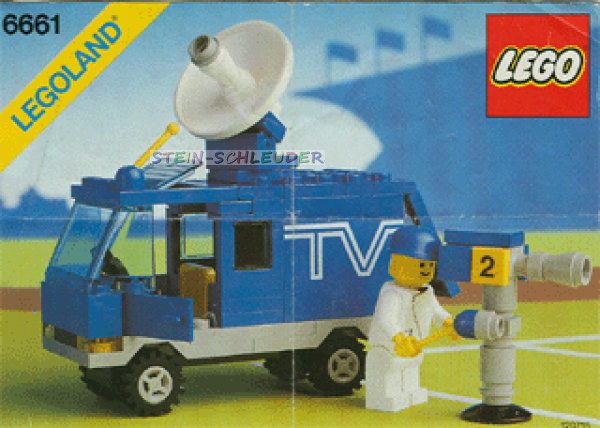 Lego Bauanleitung -Mobile TV Studio- (6661)