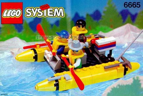 Lego Bauanleitung -River Runners- (6665)