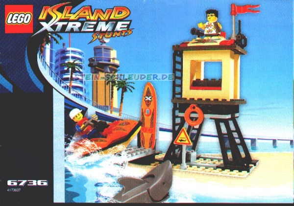 Lego Bauanleitung -Beach Lookout- (6736)