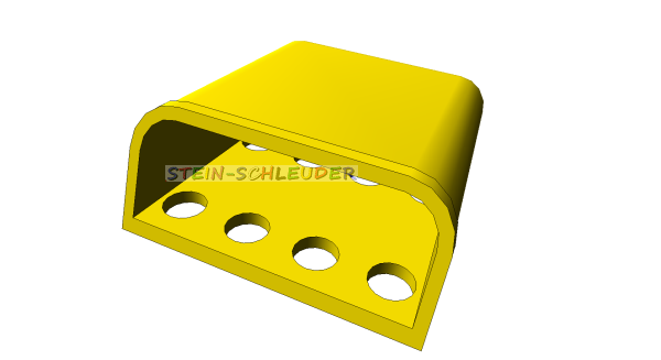 Lego Technik Lufthutze 4 x 4 x 1 1/3 (6797)