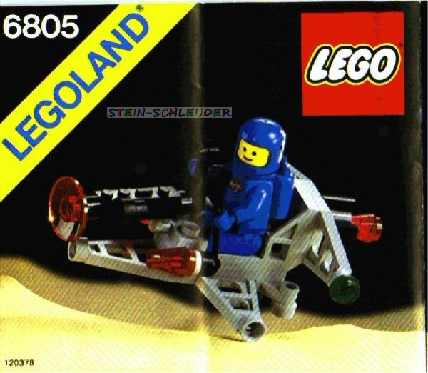 Lego Classic Space Bauanleitung -Astro Dasher- (6805)