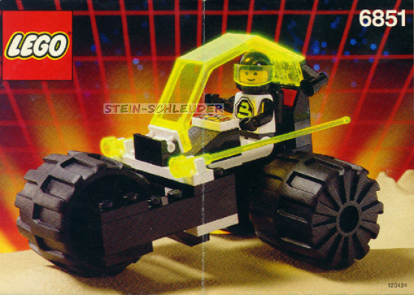 Lego Space Bauanleitung -Tri-Wheeled Tyrax- (6851)