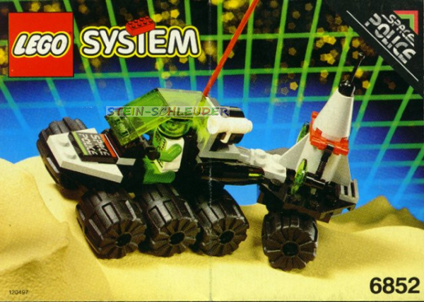 Lego Space Police  Bauanleiung -Sonar Security- (6852)