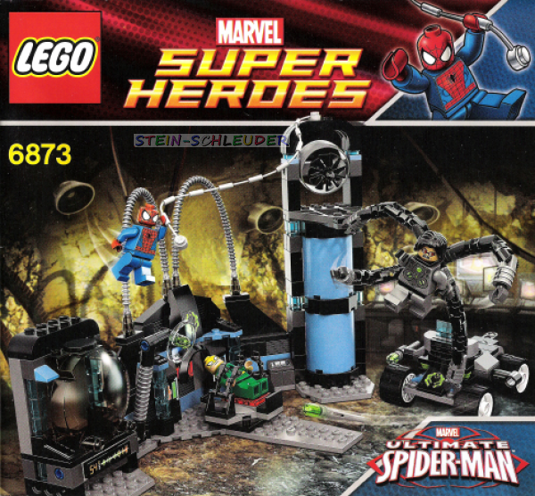 Lego Spiderman Bauanleitung -LegoSpider-Man's Doc Ock Ambush- (6873)