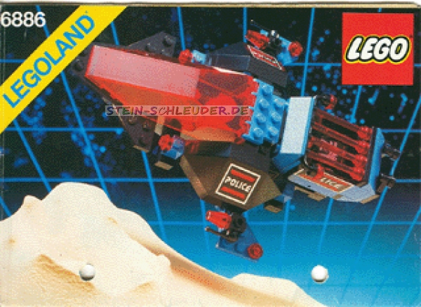 Lego Space Bauanleiung -Galactic Peace Keeper- (6886)