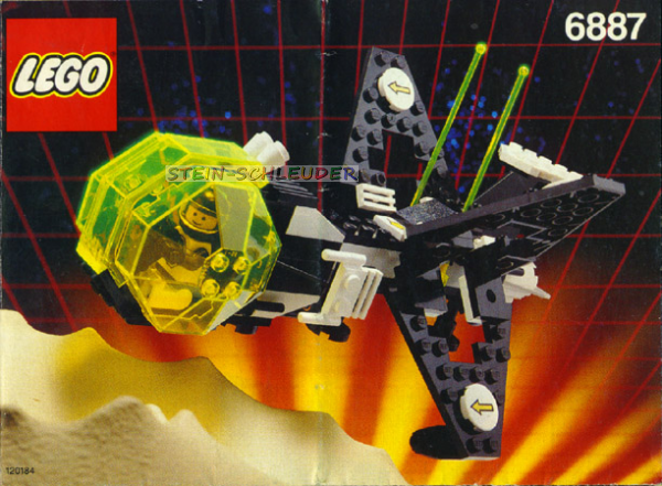 Lego Blacktron II  Bauanleiung -Allied Avenger- (6887)