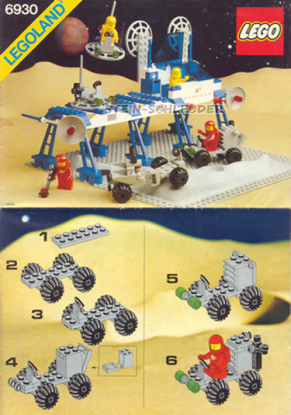 Lego Bauanleitung -Space Supply Station- (6930)