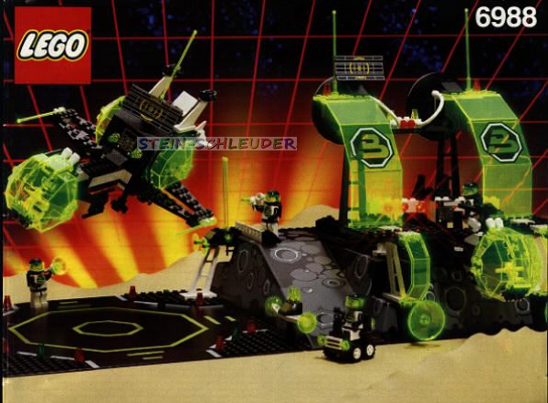Lego Blacktron II  Bauanleiung -Alpha Centauri Outpost- (6988)