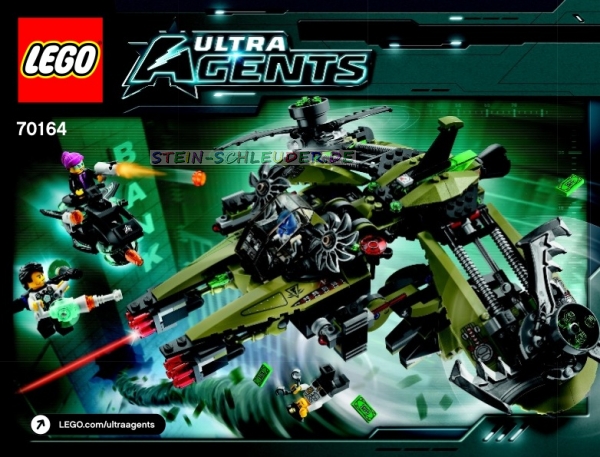 Lego Ultraagents Bauanleitung -Hurricane Heist- (B_70164)