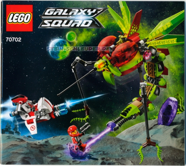 Lego Galaxy Squad Anleitung -Warp Stinger- (70702)