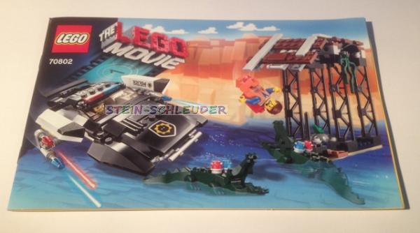 Lego Movie Bauanleitung -Bad Cop's Pursuit- (70802)