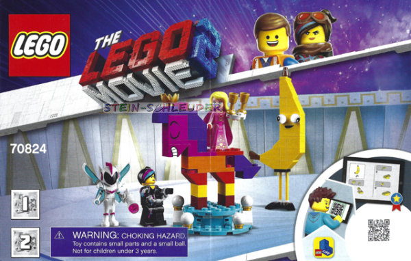 Lego Movie Bauanleitung -Introducing Queen Watevra Wa'Nabi- (70824)