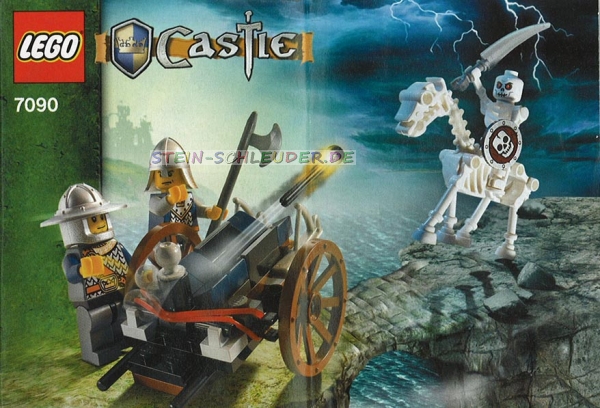 Lego Castle Bauanleitung -Crossbow Attack- (7090)