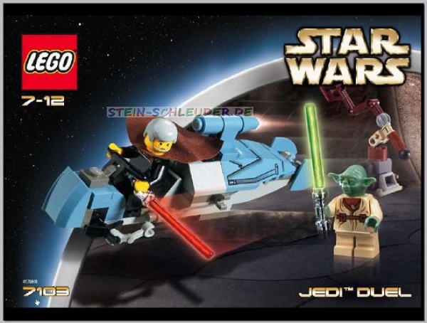 Lego Bauanleitung -Jedi Duel- (7103)