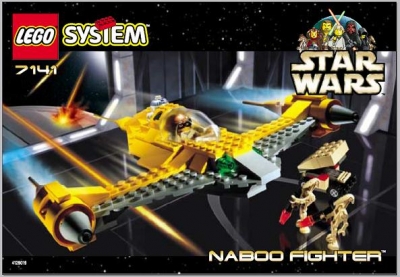 Lego Starwars Bauanleitung -Naboo Fighter- (7141)