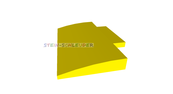 Lego Keilstein 5 x 8 x 2/3, gebogen (71771)