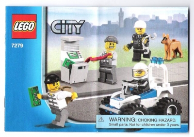 Lego City Bauanleitung -Police Minifigure Collection- (7279)