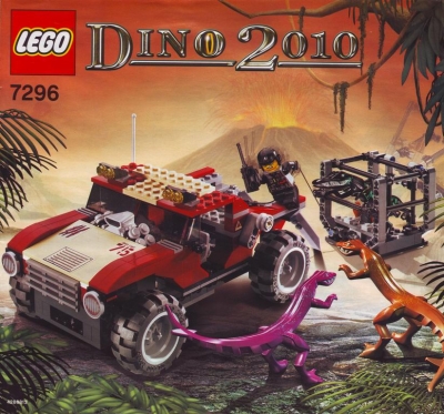 Lego Bauanleitung Dino 2010 -Dino 4WD Trapper- (7296)