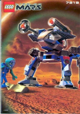 Lego Space Bauanleitung -Red Planet Protector- (7313)
