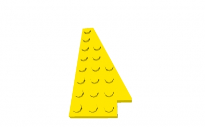 Lego Diagonalplatte 4 x 8 rechts (3934)