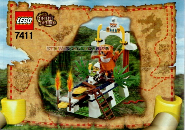 Lego Orient Expedition Bauanleitung -Tygurah's Roar- (B_7411)