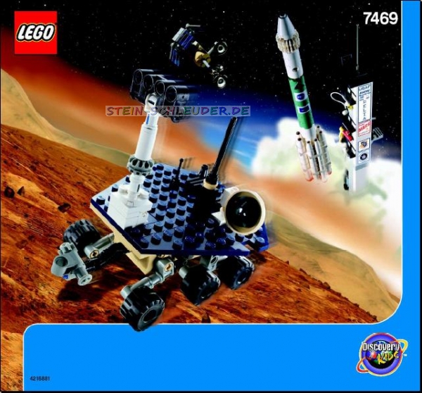 Lego Discovery Bauanleitung -Mission to Mars- (7469)